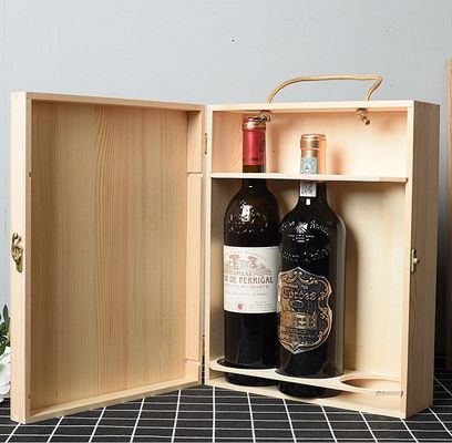 シングルレザー レッドワインセット ボトル 包装 紙箱 オーダーメイド 木製ワイン ギフトボックス