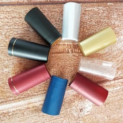 飲料包装ソリューションのためのカスタマイズされたPVCネッキングテープガラスボトル収縮キャップ