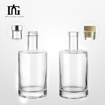 OEM/ODM 許容 酒類用 ガラスボトル 500ml 750ml ラム ウォッカ ウィスキー ジン ボトル