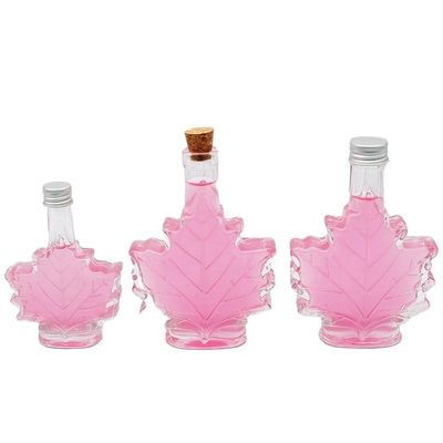 100ml 500ml 750ml ミネラルウォーター,テキラ,コーヒー,ウイスキー 木製蓋付きサケ ガラスボトル