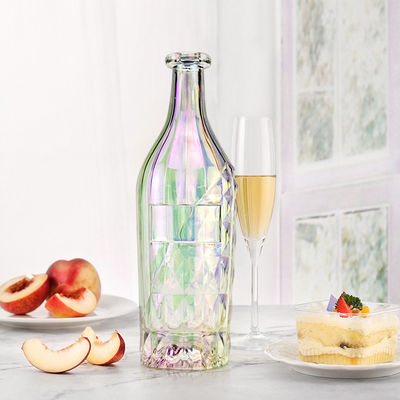 豪華なダイヤモンド形ワインボトル 700ml/750ml/1000ml 炭酸飲料容量