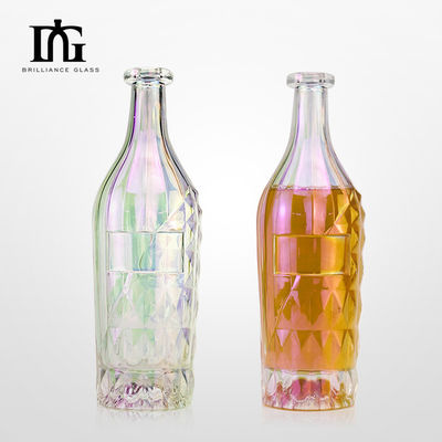 豪華なダイヤモンド形ワインボトル 700ml/750ml/1000ml 炭酸飲料容量