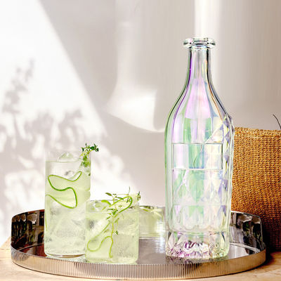 豪華なダイヤモンド形ワインボトル 700ml/750ml/1000ml 炭酸飲料容量