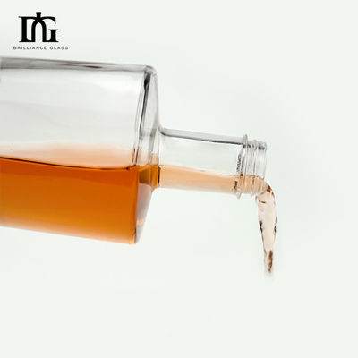 500ml 750ml 酒のための風味のガラスボトル