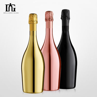 100ml 丸いガラスの香水ボトル 塗装とホットスタンプリング ベース素材 ガラス