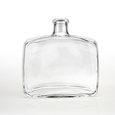ハイ・フリント・スクエア クリア 500ml ガラス ウォッカ ジン・ラム テキラ ボトル OEM/ODM用