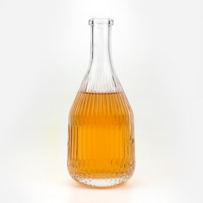 375ml 450ml アイスワインボトル グラスコンテナ 飲料用コルクと曲げられたパターン