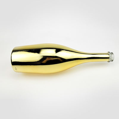 涙滴彫りと金電圧塗装のガラスボトル 500ml/700ml/750ml容量