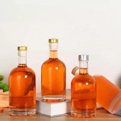 コークスクリュー 両蓋型 ウォッカ用 ウイスキー用 ガラスボトル 750ml 500ml 375ml ミニチュア