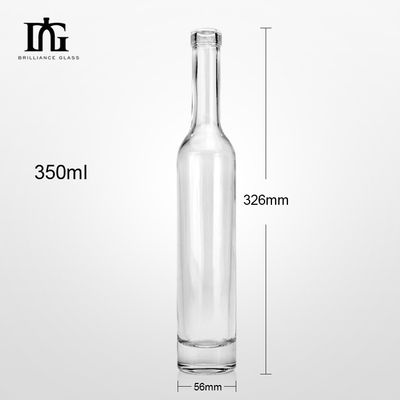 製造 モダン シンプル ガラス ボトル ウィスキー 350ml 工業用飲料用テキラ