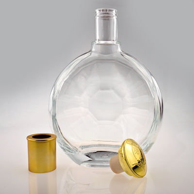 500ml 700ml 750ml ガラスボトル 凍結表面処理 ジン ウォッカ ウィスキー 酒