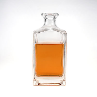 カップタイプコルクスクリュー 両方 750ml 方形 ガラス ジン ウィスキー 酒瓶 薬局用