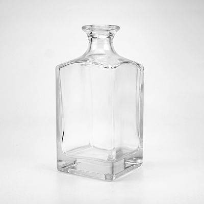 カップタイプコルクスクリュー 両方 750ml 方形 ガラス ジン ウィスキー 酒瓶 薬局用