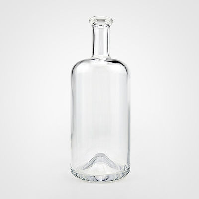 750ml ガラスボトル 彫刻面とコルクスクリューキャップ 完璧