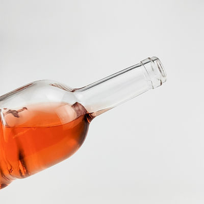 酒類とワインのためのガラスのボトル 750ml スクリーン印刷 熱スタンプ 彫刻