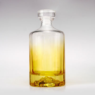 透明 空ガラス ヴァルカノ ボトム ウォッカ ジン ラム テキラ ウィスキー ブランデー スピリット 500ml 750ml