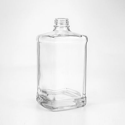 受け入れられる 顧客ロゴ グラス スピリット ラムボトル 500ml 750ml スクリューキャップ 密封タイプ