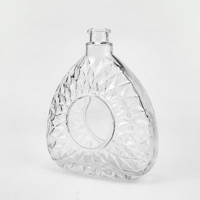容認される顧客のロゴ 750ml 75cl 清明なガラススピリットボトル