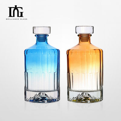 ガラスカラー素材 500ml 700ml 750ml 1リットルのボトル