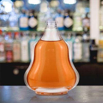 アシド・エッチ 表面処理 500ml ウォッカ・ブランデー・ウイスキーのための透明ガラスボトル