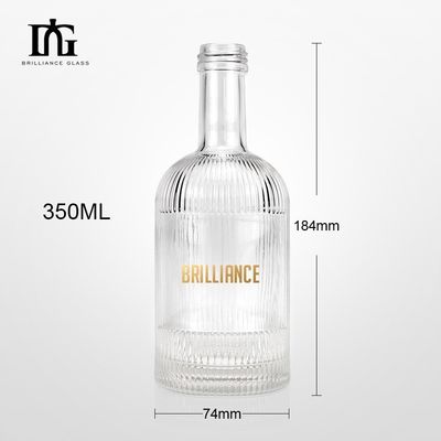 テキラ カスタムデザイン 330Ml ワインボトル ガラス ウォッカ スピリット ボトル コークシール