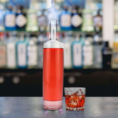 500ml 700ml 750ml ロング ネック フリント ガラス ワイン スピリット ボトル ウイスキー ウォッカ ボディ 素材