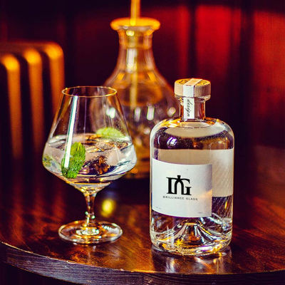 500ml 700ml 750ml クリア 丸 空杯 ワイン ウォッカ テキラ ボトル