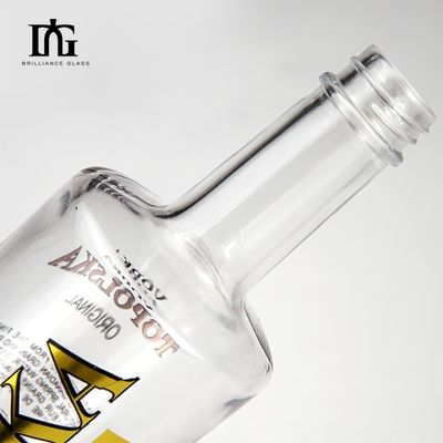 ジン・ウォッカ・ラム・ウイスキー・ブランデー印刷用 オーダーメイド 750ml スーパー・フリントガラスボトル