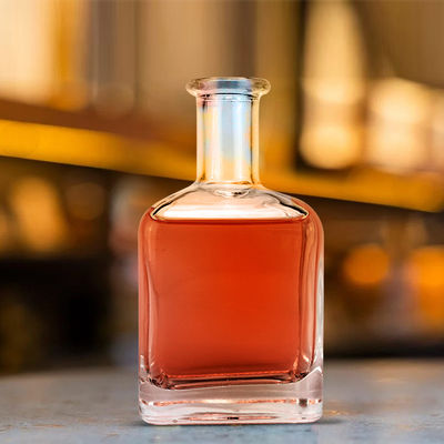 パーソナライゼーション 方形 コークガラスボトル 方形 ラムガラスボトル 350ml