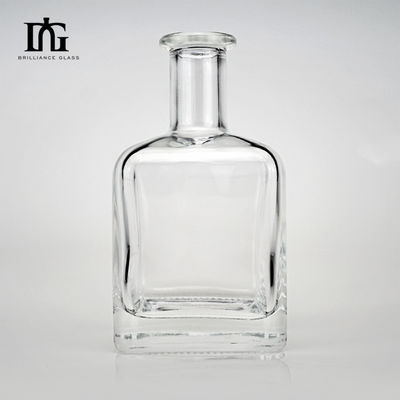 パーソナライゼーション 方形 コークガラスボトル 方形 ラムガラスボトル 350ml