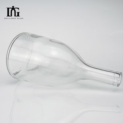 250ml/500ml/700ml/750ml 容量 丸いガラスの酒瓶 コーク密封型