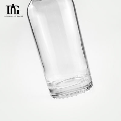 グラスカラー 500ml 700ml 750ml ウイスキー ブランデー 空のボトル コルクとスクリューキャップ
