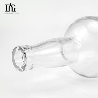 グラスカラー 500ml 700ml 750ml ウイスキー ブランデー 空のボトル コルクとスクリューキャップ