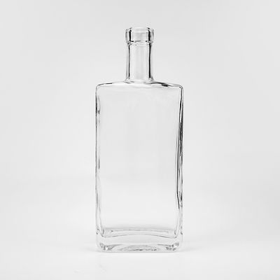 オーダーメイドロゴとパッケージングのための彫刻された電波グラスボトル 700ml 750mlウォッカ