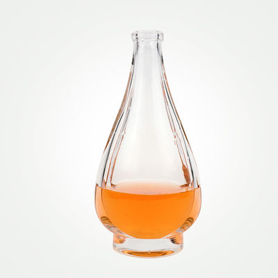 アンバーガラスボトル ガラスコルク 500ml/700ml/750ml容量 ホッテル 香水 空