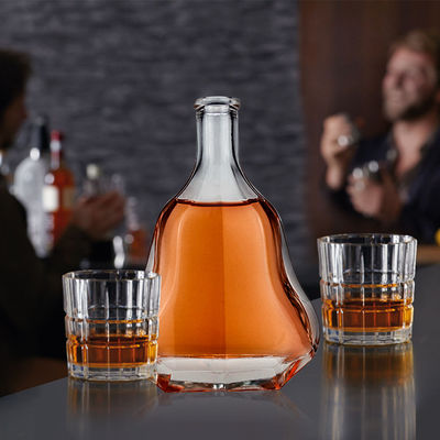 500ml/1000ml ギター ガラス ウィスキー ブランデー ガラス ボトル