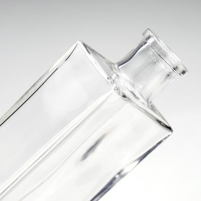 容量 500ml フラット 空っぽ 透明 ガラス 酒瓶 ウイスキー ラム 酒類 ウォッカ ジン