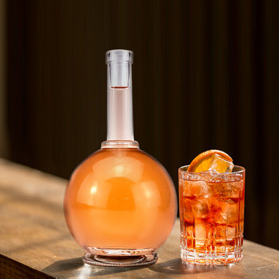 グラス素材 カスタム クリア 豪華 酒瓶 750ml 500ml ワイン・スピリッツ
