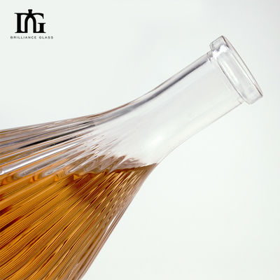 商用酒の表示のために刻まれた450ml/700ml/750mlのガラスボトル