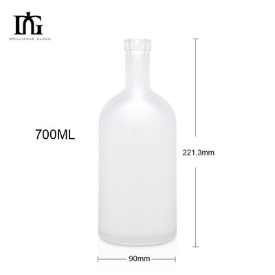 ウイスキー・グラスボトル 700ml カスタムラベル ノルディック オスロ酒瓶
