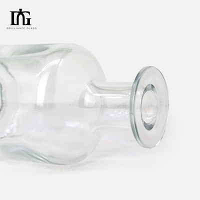 500ml グラス 丸い形 ウォッカ ラム 酒酒 蒸留所 蒸留酒用 ボトル
