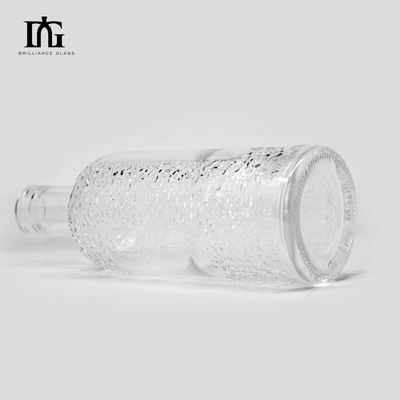 500ml 700ml 750ml スーパーフリント 透明 ウイスキー ウォッカ ジン ティーキラ 空のガラスボトル