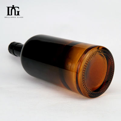 透明アンバー 黒ワイン ガラスボトル 375ml 500ml 750ml 700ml 密封タイプ CORK