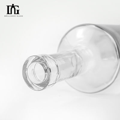 グラスカラー 750ml 丸い空き フリント・リコア・ワインボトル ウイスキー/アルコール/スピリット