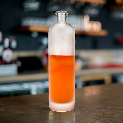酒と飲料のための重ベースボトル 500ml エクストラ・フリントガラスアイスワインボトル