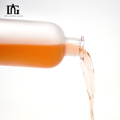 酒と飲料のための重ベースボトル 500ml エクストラ・フリントガラスアイスワインボトル