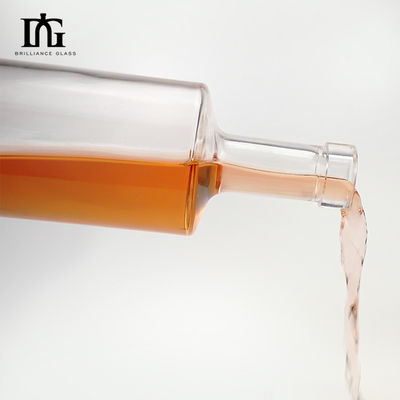 産業用飲料 750ml クリア ジン ウォッカ アイス ワイン ガラス ボトル