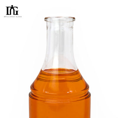 250ml/350ml/500ml/550ml/650ml/700ml/750mlの容量を持つコルクストッパー付きのガラスボトル