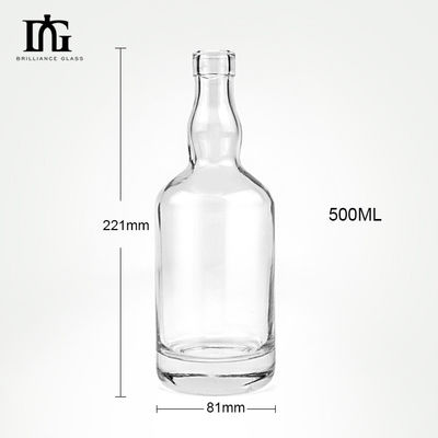 エネルギードリンク ガラスボトル 蓋とポリマーコルク 1000ml 750ml 700ml 500ml