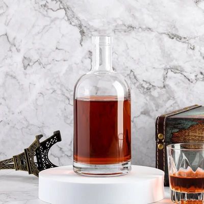 密封タイプ CORK 100ml 200ml 375ml 500ml 750ml マットブラックホワイト ガラスボトル ジン